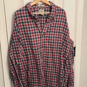 LL Bean Kennebunk Sport Shirt XXL